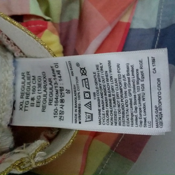 ▪︎Gap▪︎Girl's Chekered Shorts - Picture 5 of 6